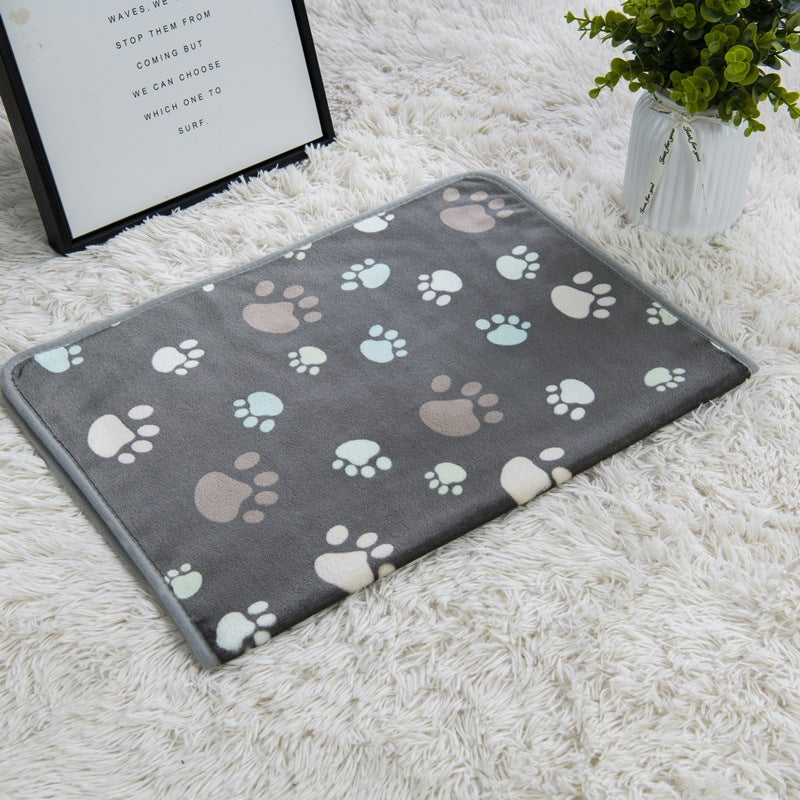 pet blanket mat cat and dog warm  flannel blanket