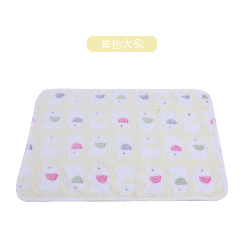 pet blanket mat cat and dog warm  flannel blanket