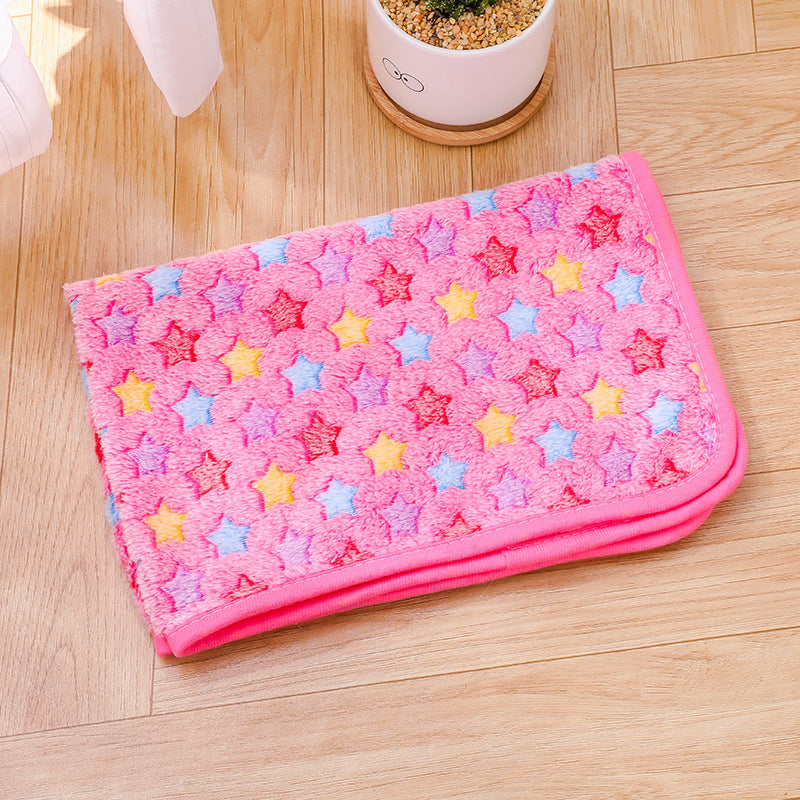 pet blanket mat cat and dog warm  flannel blanket
