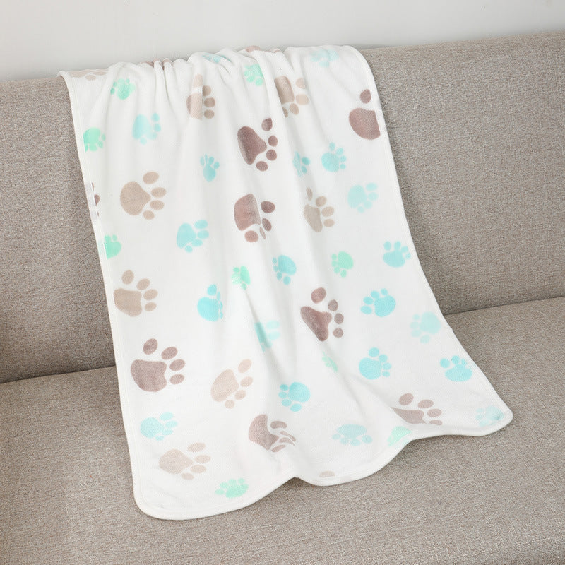 pet blanket mat cat and dog warm  flannel blanket