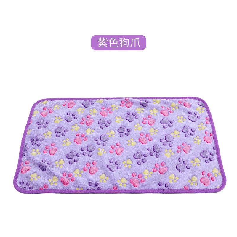 pet blanket mat cat and dog warm  flannel blanket