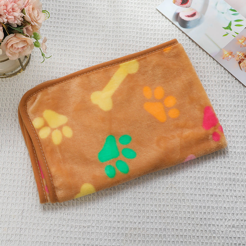 pet blanket mat cat and dog warm  flannel blanket