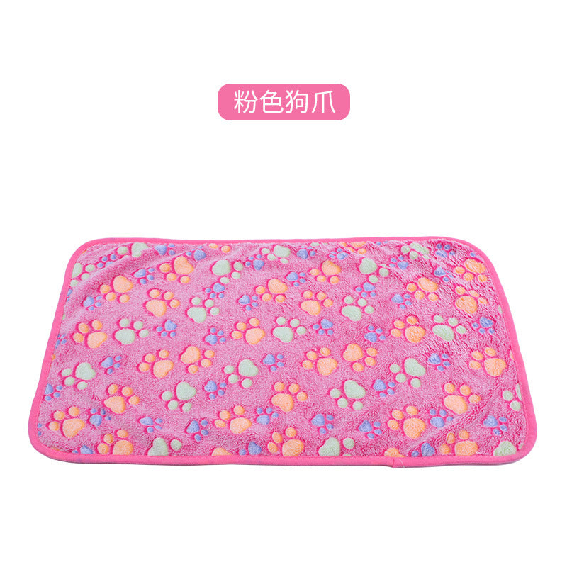 pet blanket mat cat and dog warm  flannel blanket