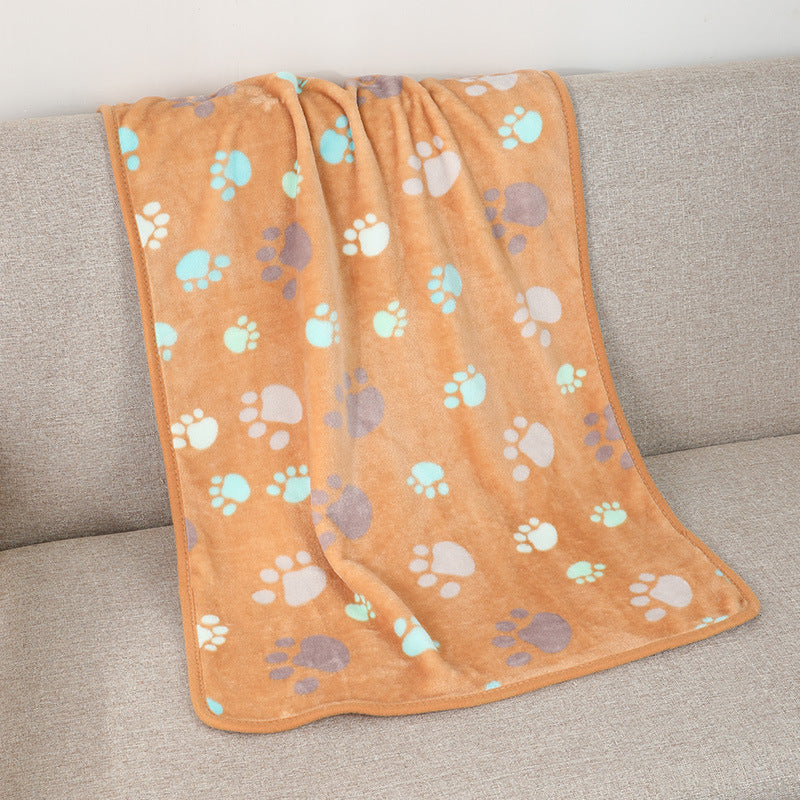 pet blanket mat cat and dog warm  flannel blanket