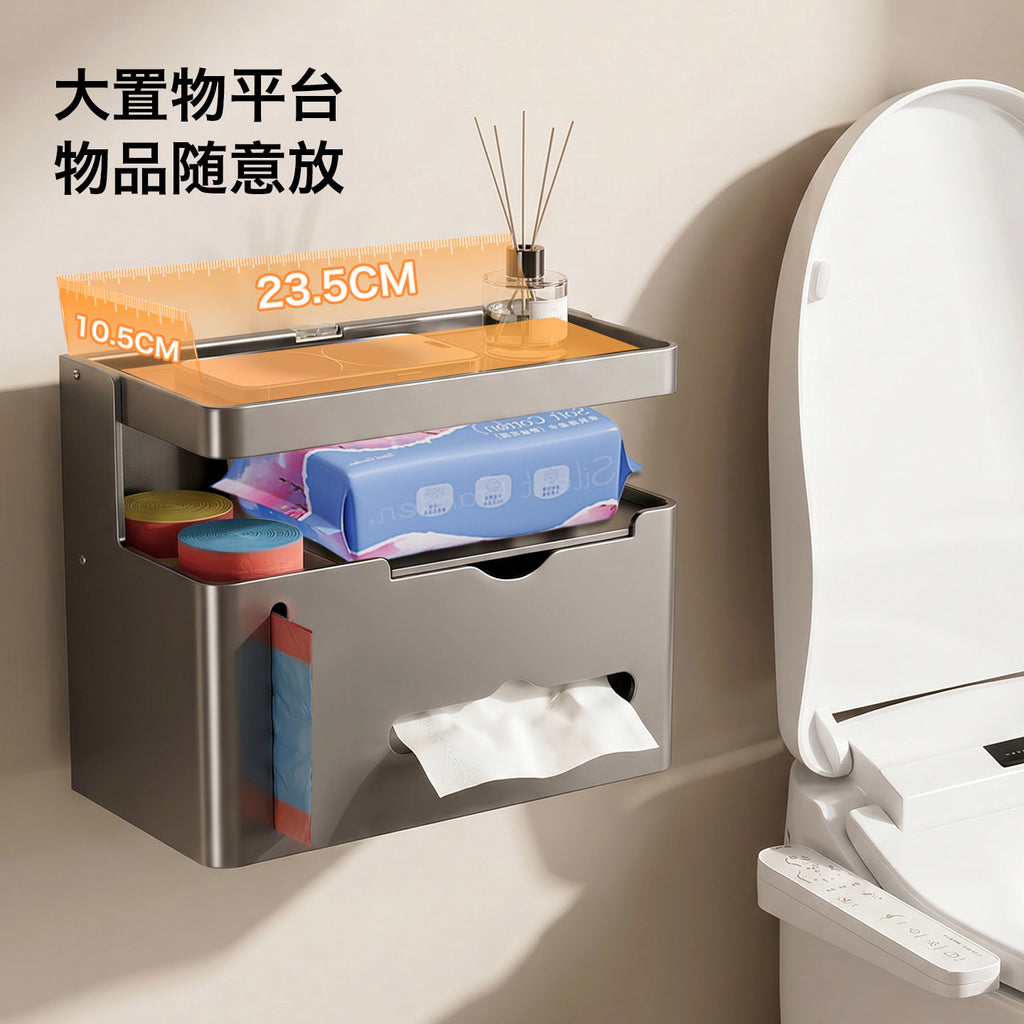 Paper Holder Wall-Mounted   Toilet  Paper  Holder